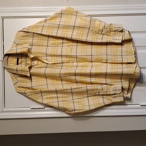 Burberry Men's 100% Cotten dress long-sleeve button-button-down shirt